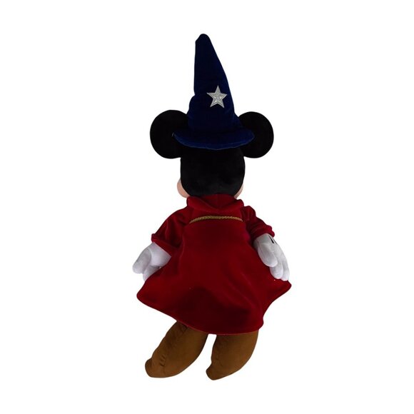 Disney Store Fantasia Sorcerer Mickey Mouse Plush - Picture 3 of 4